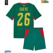 Senegal Pape Gueye #26 Bortedraktsett Barn VM 2026 Kortermet (+ Korte bukser)